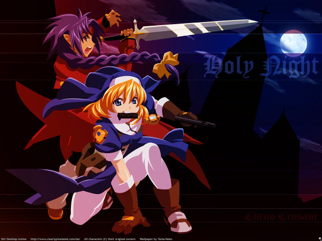 Anime couple dark background full free wallpaper - medium preview image