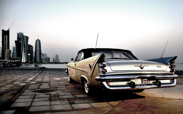 Car cityscape person matte urban free wallpaper - medium preview image