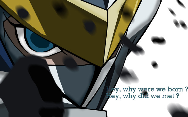 Cartoon character hat sword caption free wallpaper - medium preview image