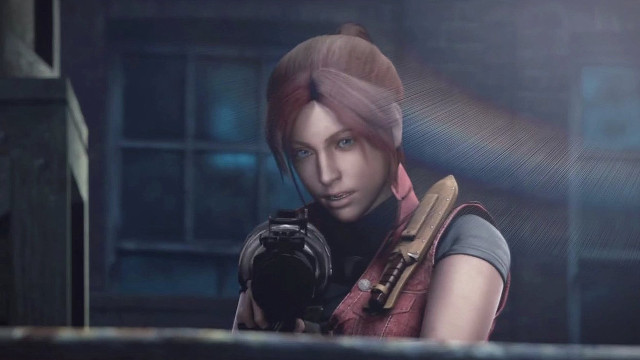 Woman holding camera video game free wallpaper - medium preview image