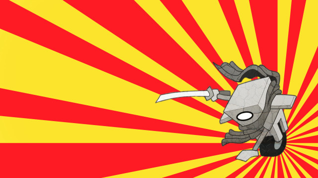 Cartoon character flying sword red #2 free wallpaper - medium preview image