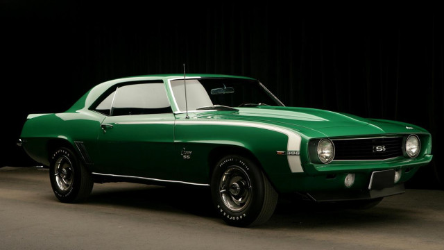 Green car dark room black #3 free wallpaper - medium preview image