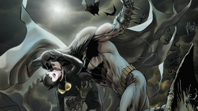 Batman flying bat back hands free wallpaper - medium preview image