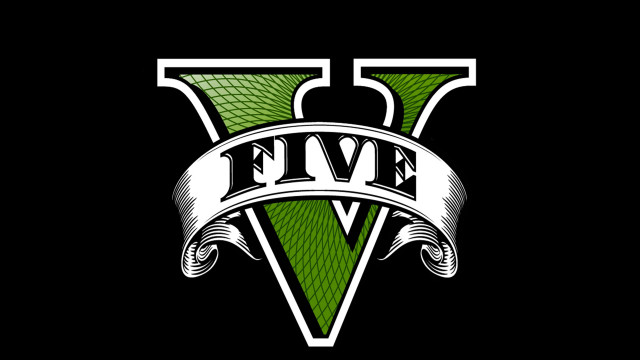 Green white v logo ribbon free wallpaper - medium preview image