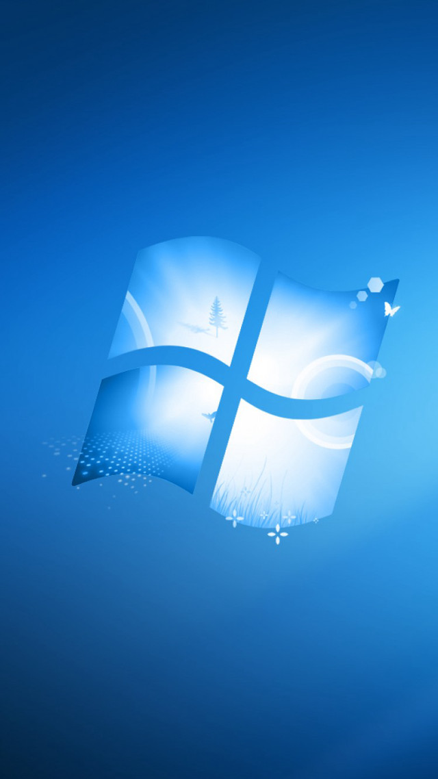 Blue sky window screenshot purism free wallpaper - medium preview image