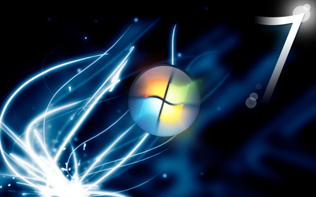 Blue white wallpaper window logo free wallpaper - medium preview image
