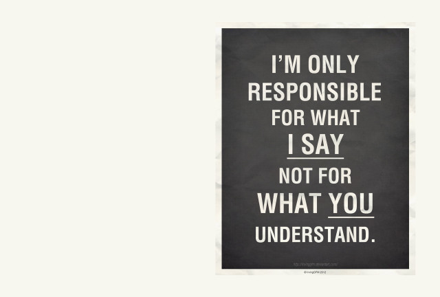 Black white poster quote responsible free wallpaper - medium preview image