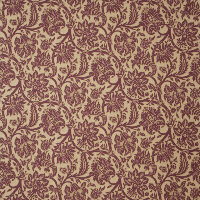Red beige floral pattern white free wallpaper - medium preview image