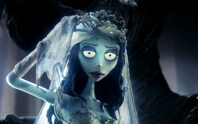 Corpse bride veil eyes gothic free wallpaper - medium preview image