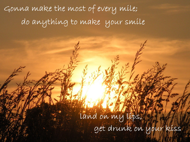 Sunset quote alone not alone free wallpaper - medium preview image