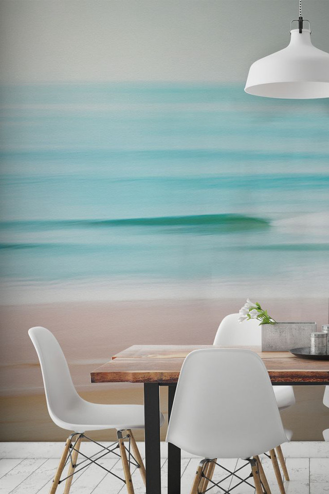 Dining room table chairs beach free wallpaper - medium preview image