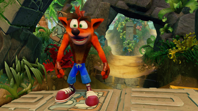 Cartoon fox jungle promotional concept free wallpaper - medium preview image