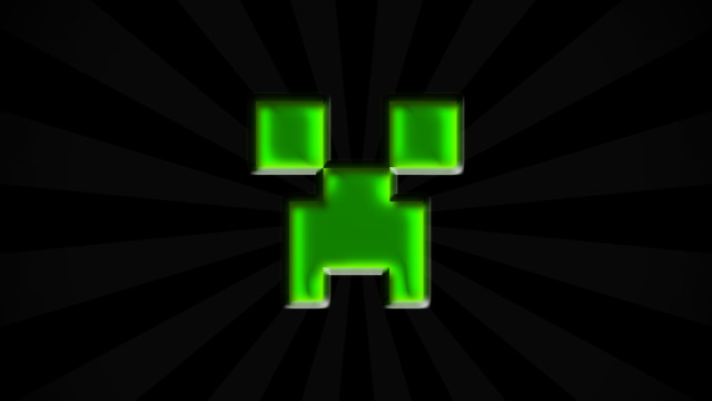 Green pixeled letter h black free wallpaper - medium preview image
