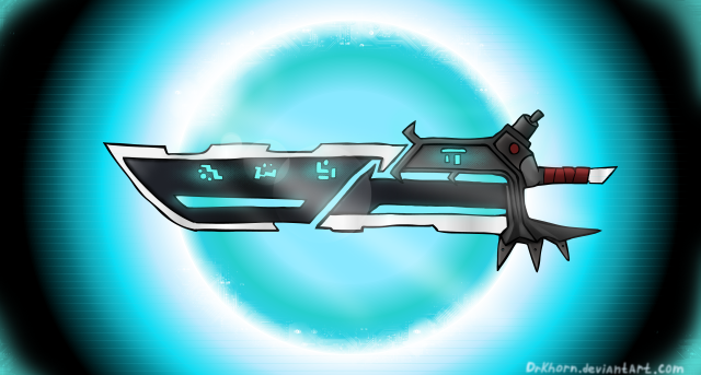 Sci fi ship logo blue free wallpaper - medium preview image