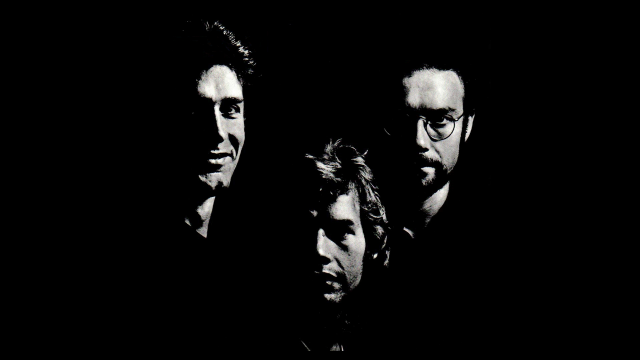 Black white photo three men free wallpaper - medium preview image