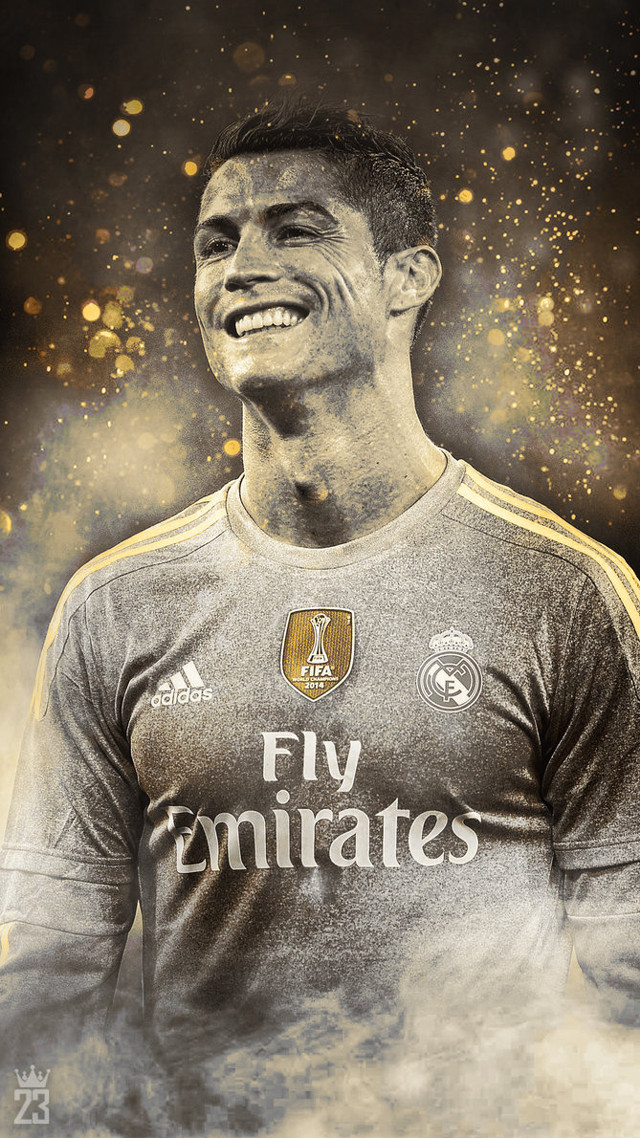 Man soccer uniform smiling gold free wallpaper - medium preview image
