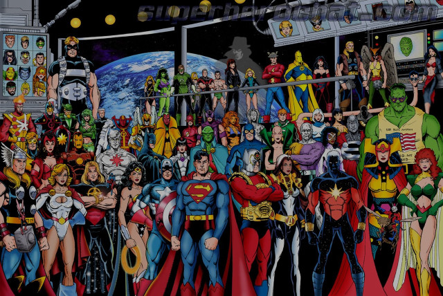 Comic characters group planet marvel free wallpaper - medium preview image