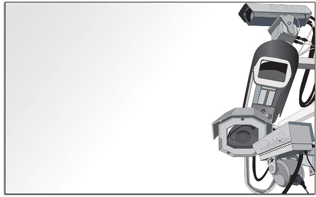 Camera pole white background border free wallpaper - medium preview image