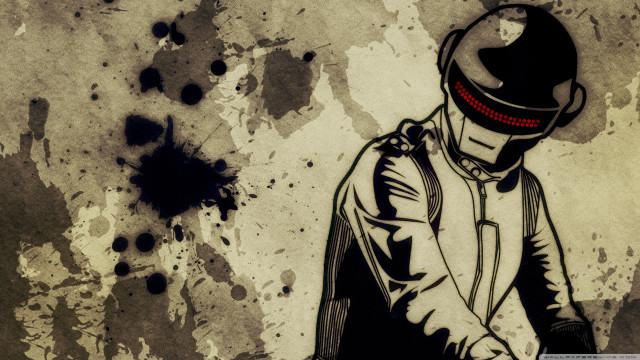 Man helmet backpack wall paint free wallpaper - medium preview image