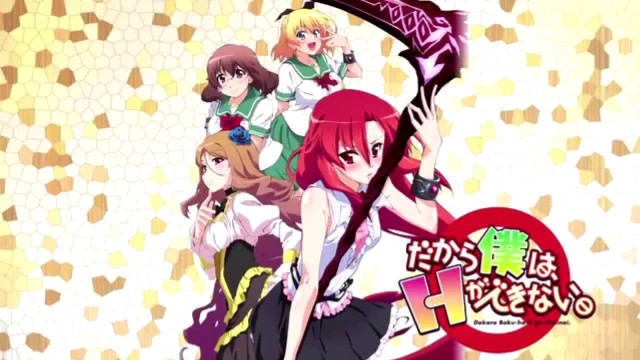Anime girls banner group friends free wallpaper - medium preview image