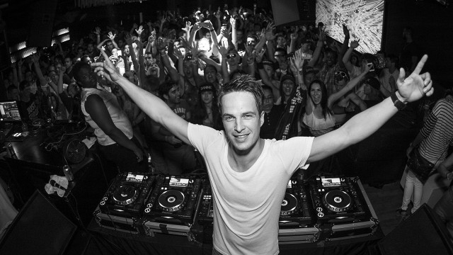 Man arms up dj set free wallpaper - medium preview image
