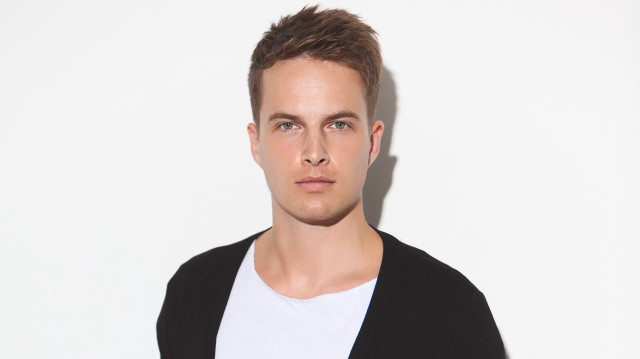 Man black cardigan white shirt free wallpaper - medium preview image