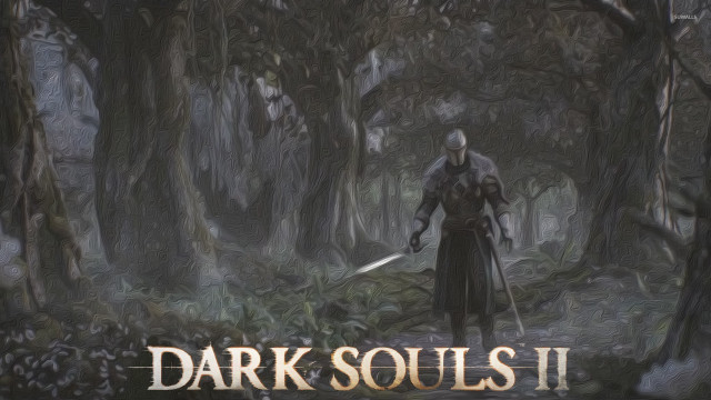 Man forest sword dark soul free wallpaper - medium preview image