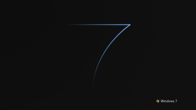Blue line dark sky black free wallpaper - medium preview image