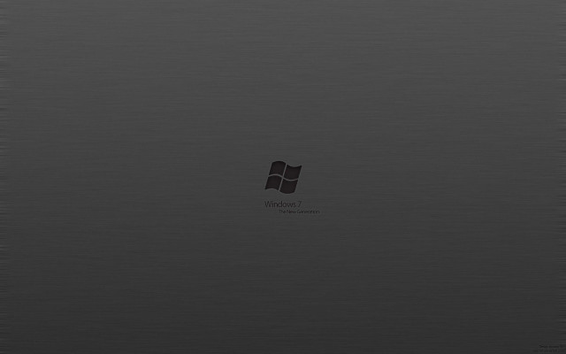 Black logo black background white free wallpaper - medium preview image