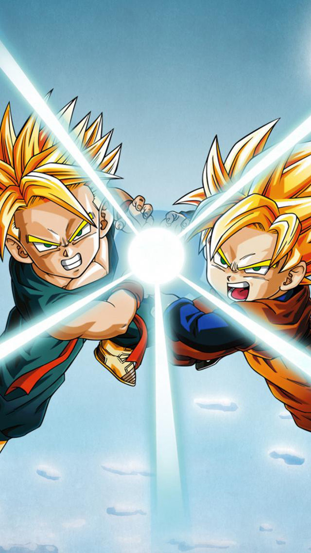 Young gohan fighting sky arms free wallpaper - medium preview image