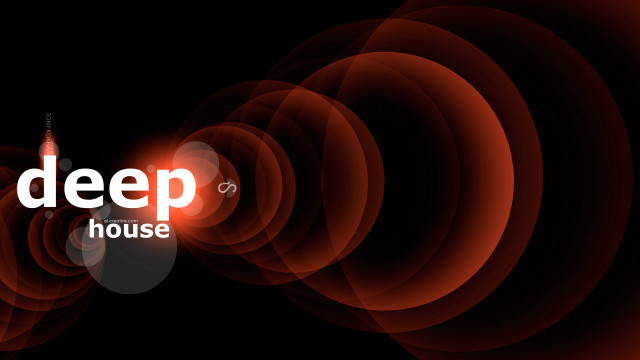Red black background deep house free wallpaper - medium preview image