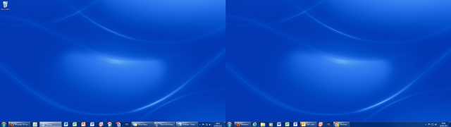 Desktop computer blue background blue free wallpaper - medium preview image