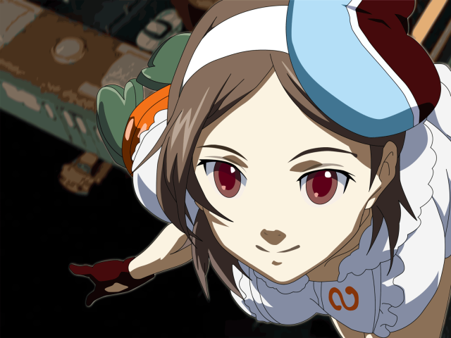 Girl hat suitcase back travel free wallpaper - medium preview image