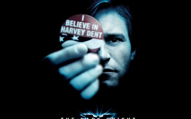 Believe harvey dent button dark free wallpaper - medium preview image
