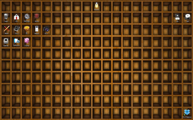Wooden shelf clock postminimalism edenbox free wallpaper - medium preview image