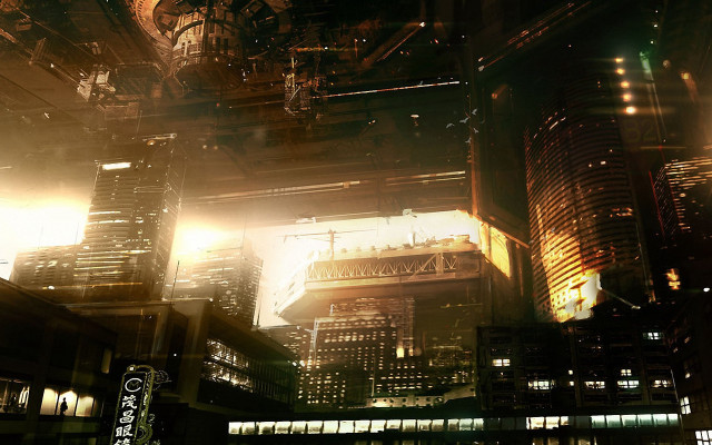 City tall buildings clock tower #11 free wallpaper - medium preview image