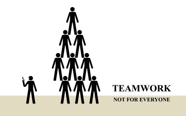 Teamwork not for everyone christmas free wallpaper - medium preview image