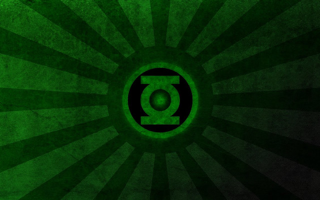 Green lantern logo green background #2 free wallpaper - medium preview image