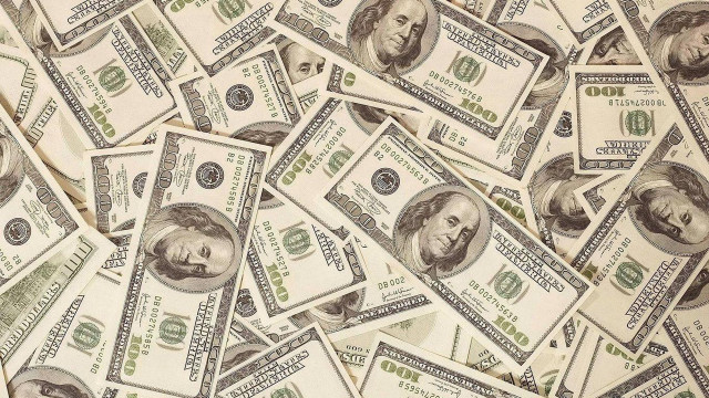 Twenty dollar bills pile money free wallpaper - medium preview image