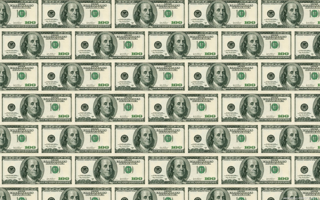 Money wealth cash bills coins #2 free wallpaper - medium preview image