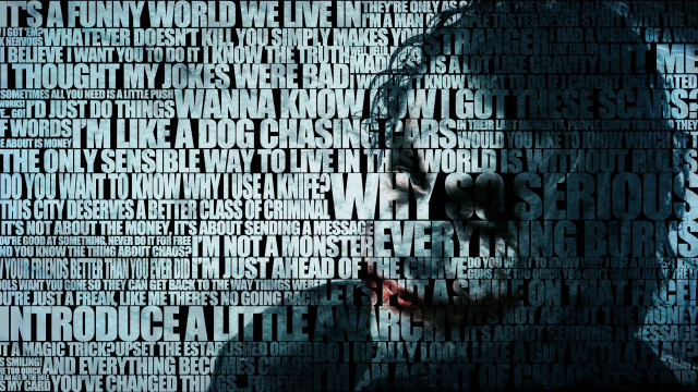 Bearded man face words wall free wallpaper - medium preview image