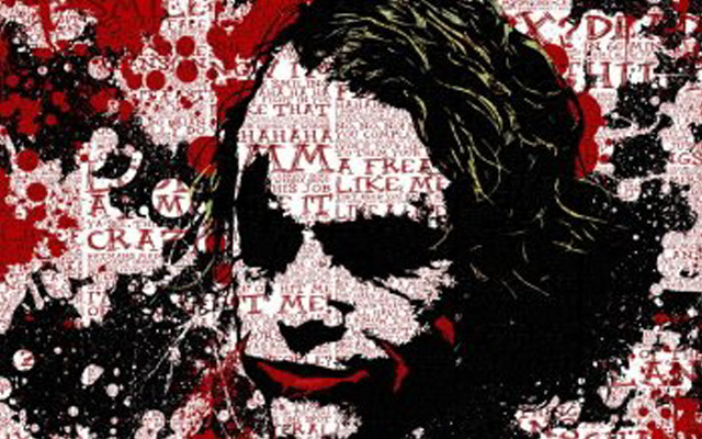 Bearded man red background artwork free wallpaper - medium preview image