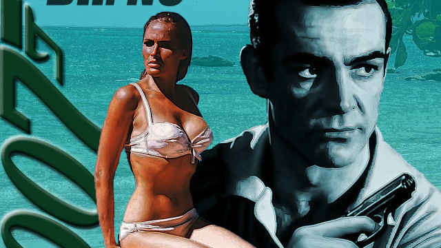 Man woman bikinis poster gun #2 free wallpaper - medium preview image