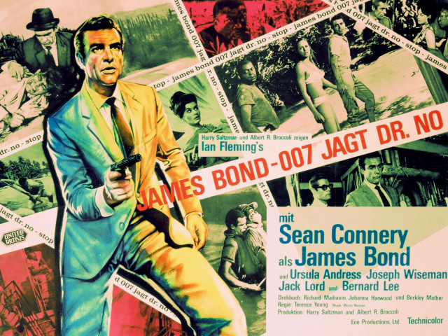 Man suit gun movie collage free wallpaper - medium preview image