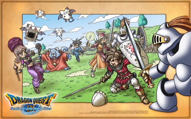 Cartoon group people swords armor #3 free wallpaper - medium preview image
