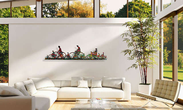 Living room couch table painting free wallpaper - medium preview image