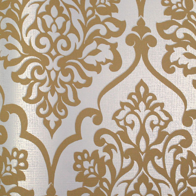 Gold pattern wallpaper closeup white free wallpaper - medium preview image