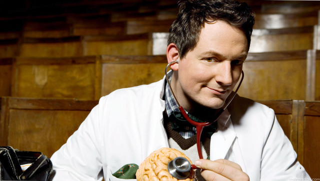 Man stethoscope bread chips holding free wallpaper - medium preview image