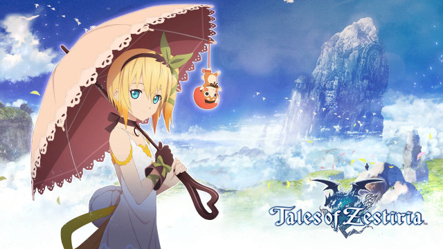 Woman umbrella mountain bird fish free wallpaper - medium preview image