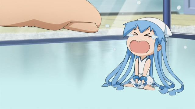 Blue hair hand window white free wallpaper - medium preview image